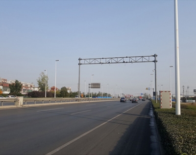 北京车道固定式机动车尾气遥感监测系统